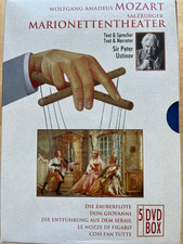 Mozart 5 DVD-classics Salzburger Marionettentheater mit Ustinov