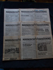 Konvolut 37 x "Märkische