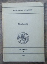E. Heyer Klimatologie Geographie 3 Fernstudium der Lehrer 1960 Klima DDR Erde