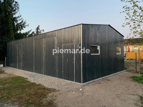 Blechgarage 8x5,5m
