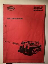 Ersatzteilliste Vicon Düngerstreuer Streueinheit, Serie 22104/22105/22106