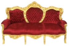 Casa Padrino Barock 3er Sofa