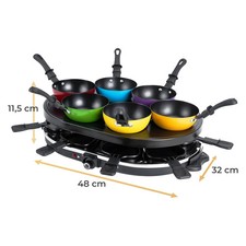 KLAMER Raclette-Wok 1200 W –