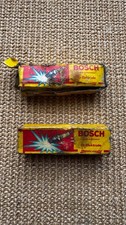 Alte Bosch Zündkerzen W8c W 145T2 Packung Reklame Werbung Deko 60er / 70er Jahre