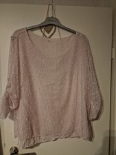 liberty Pulli mit Glizersteinchen xxl