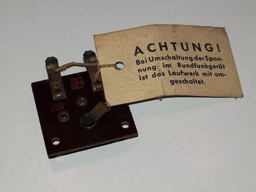 Stromverteiler aus tonfunk - aus,