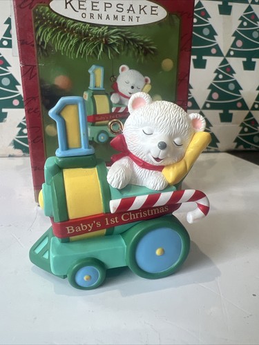 Vintage babys first christmas - vintage,