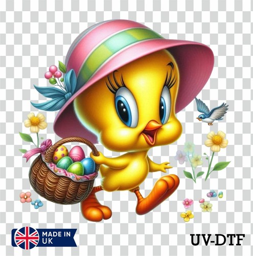 Ostern tweety dtf aufkleber - dtf,
