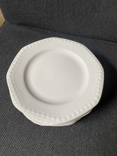 6 x Beilagenteller Seltmann Weiden Andrea weiß 16cm NEUWERTIG