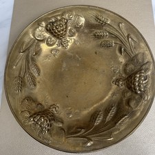 Massiv Messing Obstschale mit