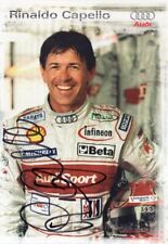 Rinaldo Capello (I) - Audi - original signierte Autogrammkarte