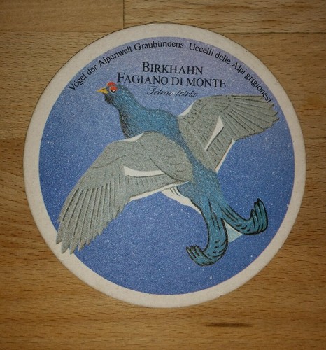 Bierdeckel calanda bräu - bierdeckel, chur