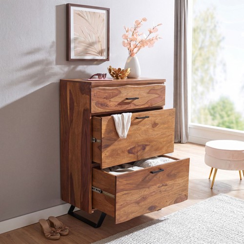 Kommode finebuy highboard - kommode,