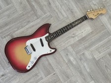 1961 All Original "Maroon Burst" Pre CBS Fender Duo-Sonic with Original Case