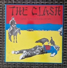 ☆THE CLASH-GIVE EM ENOUGH ROPE ☆LP ☆VINYL ☆CBS32444☆ 1978  EU PRESS☆