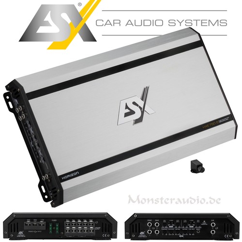 Esx hxe750 1500 watt kanal - esx, 5-kanal