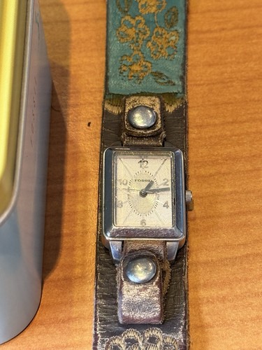 Vintage fossil cuff - fossil, uhr
