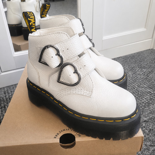 Martens devon heart weiß - martens,