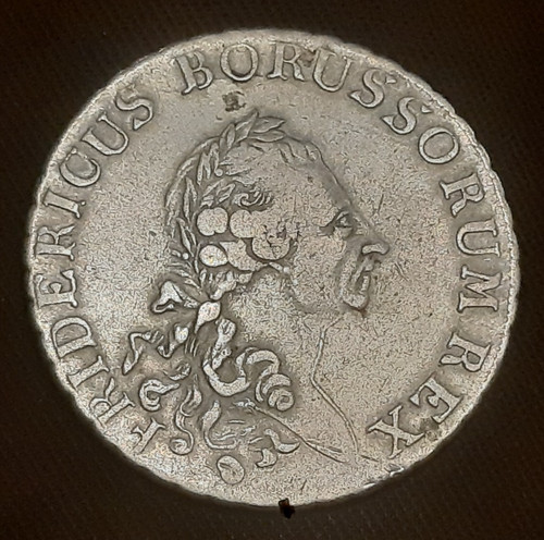 Preussen taler 1786 - preussen, 1
