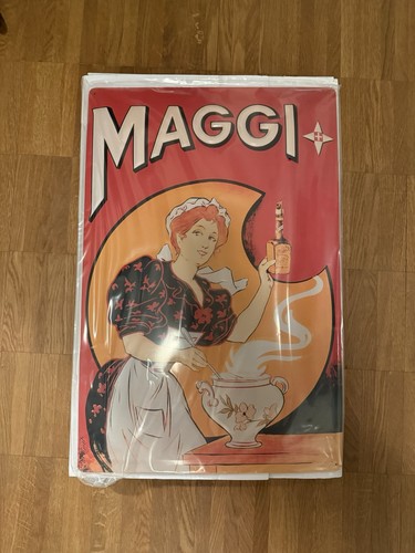 Maggi blechschild suppenamsel - maggi,