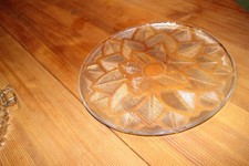 Tortenplatte ca. 31 cm Durchmesser Glas