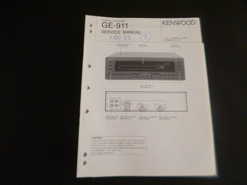 Original service manual - original,
