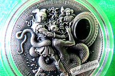 "Perseus" Silikon a.d. Serie "Demigods"  2 Oz Silbermünze    Niue 2018