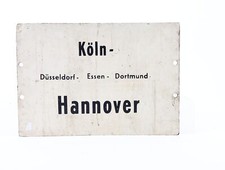 Zuglaufschild Wagonschild