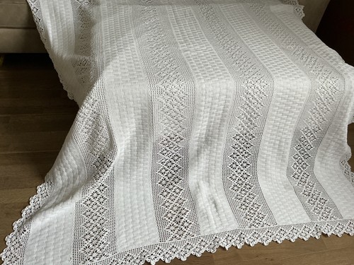 Antike bettüberwurf plaid - ,