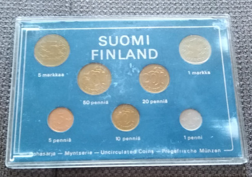 Münzen satz suomi finland - suomi,