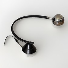 Vintage Asmuth Tischlampe Typ 8602 | Design 70er/80er | Chrom Kugelkopf