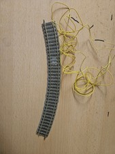 Fleischmann H0 Anschlussgleis mit Kabel, Bogen 6125 R420 36°