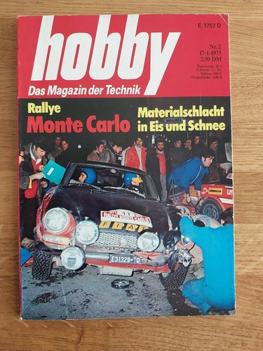 Hobby 1973 rallye monte - hobby,