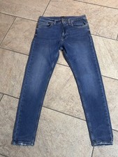 Tolle Stretch Jeans-Hose von Zara Men Gr.40 (US W31) ca. L28 Hellblau distressed