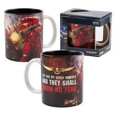 Warhammer 40K  Keramik Tasse Blood Angels Indomitus Ultramarines 320Ml Abysse