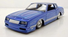 Chevrolet Monte Carlo Lowrider 1986 blau, 1:24 Maisto, OVP 