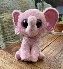 Ty Beani Boos Elefant- ca. 15cm- Kuscheltier pink