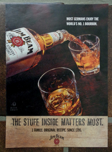 Jim beam whisky - whisky, werbung