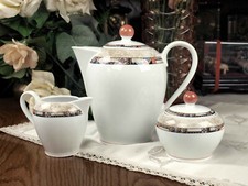 Porzellan Kaffeeservice 3 tlg