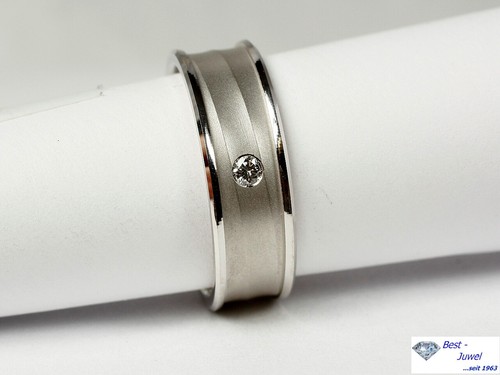 Ring 585 weißgold karat - weißgold,