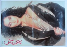 Cher Popcorn Poster - German 80s/90s Magazine Portrait Poster