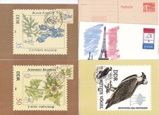 DDR - 3 Maximumkarten & 2 Ganzsachen, postfrisch