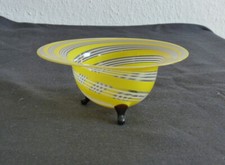 Glasvase  Schale    Lauscha    mundgeblasen   Handarbeit