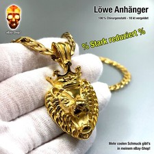 1 Löwe Anhänger 18 kt
