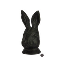 Metall-Hase Aluguss massiv