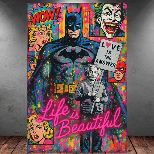 Leinwand bild xxl pop art - leinwand,