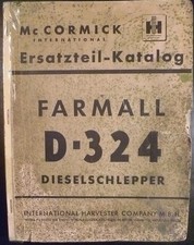 Mc Cormick D-324 Schlepper Ersatzteilliste