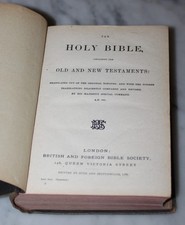 buch HOLY BIBLE englisch old