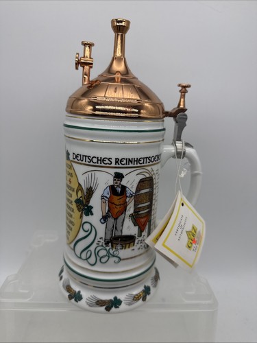 28115 gerz porzellan bierkrug - porzellan,