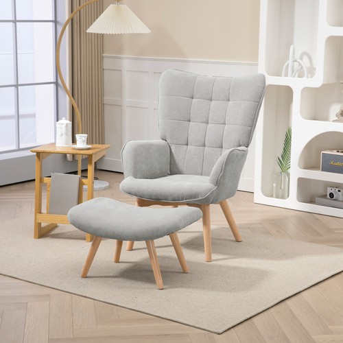 Homcom ohrensessel mit - homcom,